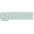 thumbnail image 3 of Ambesonne Flowers Fabric by the Yard Upholstery, Nature Spring Painting Art, 2 Yards, Almond Green and Coconut, 3 of 5