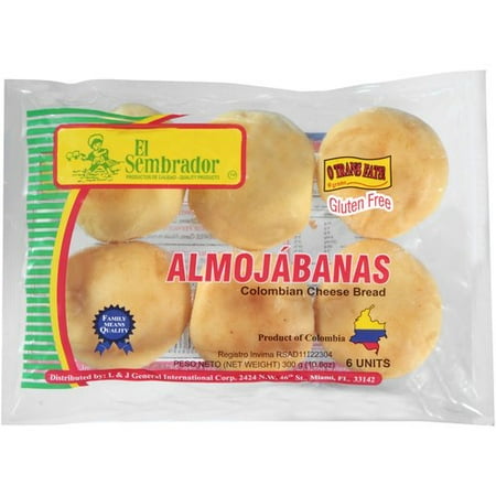 El Sembrador Almojabanas Colombian Cheese Bread, 6 count, 10.6 oz