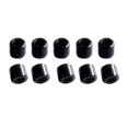 thumbnail image 1 of 10 Piezas Piezas de Guía Anillos Superiores de Línea de Pesca Tapas de Punta de Guías de Bricolaje Manualidades 03 cilíndrico negro Sunnimix Anillo de cerámica de guía de caña de pescar, 1 of 8