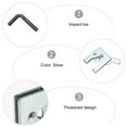 thumbnail image 3 of Miangastore Silver Automatic Latch 4 Sets 1.9x1.5in, 3 of 8