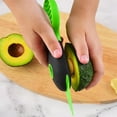 thumbnail image 6 of 3-in-1 Avocado Slicer Peeler Pitter Tool, Kitchen Gadget for Guacamole, Fruit Preparation, Compact Non-Slip Design, Easy Slicing, Scooping, Family Meals, Breakfast, Picnic, 6 of 6