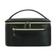 thumbnail image 2 of Neceser impermeable para mujer, bolsa de maquillaje de viaje, portátil y plana negro, 2 of 9