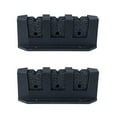 thumbnail image 1 of SNNROO Support de Rangement Horizontal pour Canne à Pêche 3/4/6 Support Mural Modulaire, 1 of 19