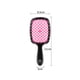 thumbnail image 5 of Peine de masaje con bolsa de aire hueca, cepillo de peinado para el cuidado del cabello rizado recto (rosa) Tmvgtek cuidado belleza, 5 of 5