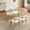 Gold-47.3-inch, variant on New 47.3-Inch Rectangular Glass Dining Table for 1-6 People, Modern Style Home Kitchen Dining Table, Equipped With Sturdy Metal Table Legs,Suitable For Dining Room,Living Rooms, Offices, Gold