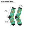 thumbnail image 2 of Uemuo Funny Animals in Jungle Printed Kids Boys Socks Seamless Crew Socks Crazy Funny Athletic Sport Socks for Children, 2 of 6