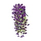 thumbnail image 5 of Planta artificial colgante decorativa hecha a mano con gotas de lágrimas robadas de primavera. Púrpura, 5 of 9