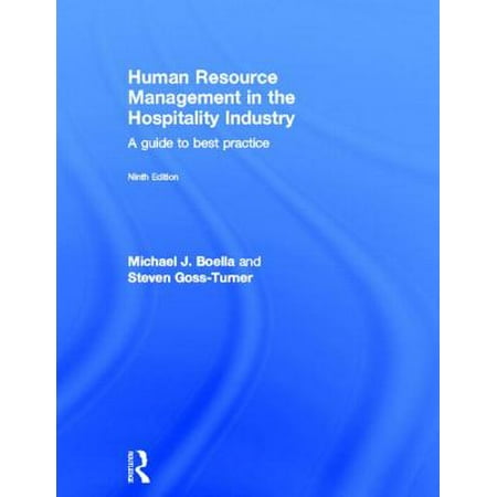 Human Resource Management in the Hospitality Industry : A Guide to Best