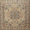 thumbnail image 1 of Ahgly Company Machine Washable Indoor Square Traditional Sepia Brown Area Rugs, 4' Square, 1 of 7