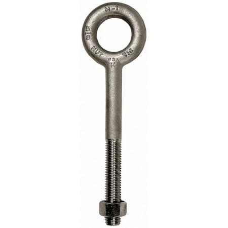 

Ken Forging Machinery Eye Bolt Shank D 1/4 in N2001-316SS-6