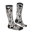 thumbnail image 3 of Vsdgher Leopard And Zebra Knee Socks, High Socks Long Stretchy Sock Women Knee High Stocking, Long Socks for Women, 3 of 5