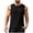 Mens Shirts Black, variant on Big & Tall Tank Tops Men Sleeveless Crew Neck Button Muscle Shirt Athletic Training Tee Fathers Gift