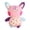 Pink, variant on mdesiwst Plush Animal Dog Chew Toy Boredom Stress Relief Squeaky Frog Cat Rabbit Plushie Bite Resistant Dog Teething Cleaning Interactive Animal Toy