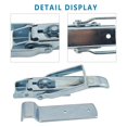 thumbnail image 4 of 2 Piezas de Manijas para Pestillo de Puerta de Remolque Utilitario, Pestillos para Puerta Elevadora de Remolque de RV Utilitario para Caravana., 4 of 5
