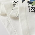 thumbnail image 5 of XUELUO Baby Boys Athletic Shirts Summer Cartoon Dinosaur Print Round Neck Short Sleeve Casual Comfortable Breathable Outdoor Activities Tops T Shirts Sportwear,White,18-24 Months, 5 of 6