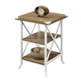 thumbnail image 3 of Convenience Concepts Table d'Extrémité Brookline en Finition Bois Caramel, 3 of 4