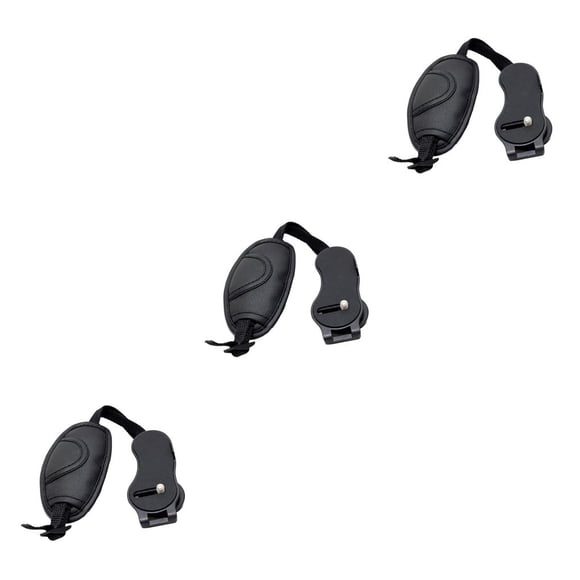ZheElen Camera Hand Strap PU Wrist Quick Release Camcorders Photographing Professional Secure Grips Helper for Photographers 1pcs 3Set