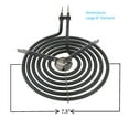 thumbnail image 6 of KITCHEN BASICS 101 WB30M1 WB30M2 Replacement Range Stove Top Surface Element Burner Kit for GE and Hotpoint, 4 Pack Includes 2 WB30M1 (6") and 2 WB30M2 (8"), 2912, 340523, 243867, WB30M0001, 6 of 6