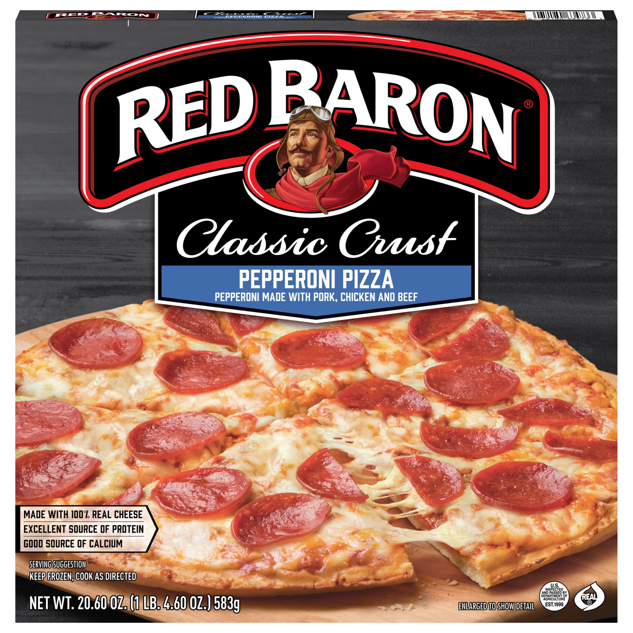 Red Baron Special Deluxe Classic Crust Frozen Pizza, 22.94 oz