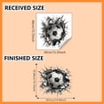 thumbnail image 2 of Orangide Soccer Player Wall Stickers Hand Drawn Waterproof Self-Adhesive for Boys Bedroom Sports Theme Decor Living Room Kids Room Game Room Peel and Stick, 2 of 5