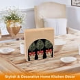 thumbnail image 6 of Yayeee Napkin Holder for Table Kitchen Paper Tissue Organization, Beige Striped Trees, 6 of 8