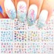 thumbnail image 1 of 4 o 12 diseños lindo gato patrón diseños de marca de agua pegatinas de arte de uñas calcomanías de transferencia de agua uñas de belleza para decoración LA493-504 Tan Jianjun  unisex, 1 of 2