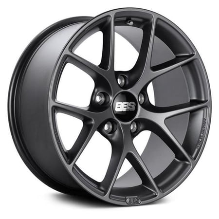 BBS 18 x 8 in. 50 Offset 5x130 Bolt Pattern 71.6 mm Hub Wheel, Himalaya Satin Gray