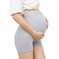 thumbnail image 2 of Xmarks Women's Pregnancy Secret Fit Shaper Panty Cotton Over Bump Maternity Boxer Briefs, 2 of 9