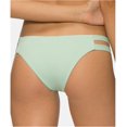 thumbnail image 2 of Tavik Womens Chloe Side Tab Bikini Swim Bottom, Green, Small, 2 of 2