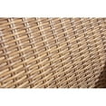 thumbnail image 6 of AE Outdoor Linden 4-Piece Patio Furniture Conversation Set, Steel and Wicker with Beige Cushions, 6 of 7