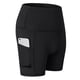 thumbnail image 1 of Pantalones cortos de yoga de cintura alta para mujer Entrenamiento de control de barriga Running Athletic, 1 of 8