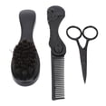 thumbnail image 2 of Beard Modeling Set, Ergonomic Beard Grooming Beard Set Folding Comb  For Man For Dad, 2 of 8