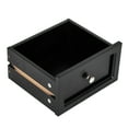 thumbnail image 5 of 2Pcs Nightstands, 2-Tier Night Table End Tables with Drawers Large Size Black, 5 of 7
