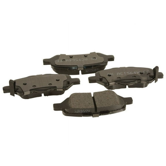 Rear Brake Pad Set - Compatible with 2009 - 2015 Toyota Venza 2010 2011 2012 2013 2014