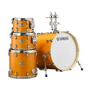 Yamaha Tour Custom 4 Piece Shell Drum Shell Pack 22 inch Bass Drum Caramel