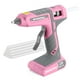thumbnail image 1 of Pistola de pegamento termofusible inalámbrica WORKPRO 12 V recargable rosa, 1 of 9