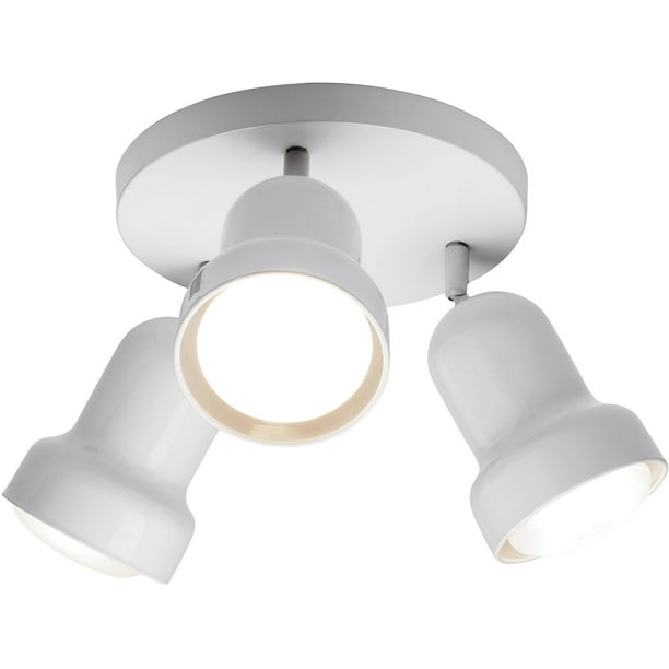 Chapter Ceiling Spotlight Flush Mount, 3 Lights, White Finish Walmart