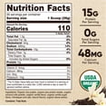 thumbnail image 4 of Nutricost Organic Vegan Meal Replacement Shake Powder (Vanilla) - Non-GMO Supplement, 4 of 6