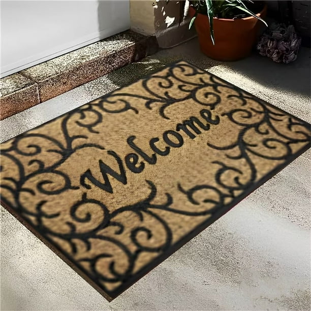Sofa Vama Ropa de Cama Felpudo de bienvenida de verano de 80 x 50 cm, alfombra de bienvenida para el porche delantero, decoración para la entrada del dormitorio o el patio. for Navideño