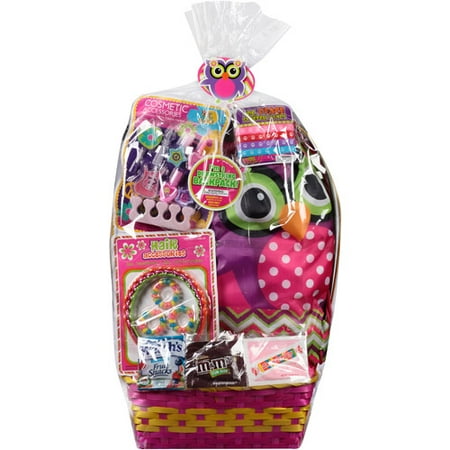 Wondertreats Owl Easter Basket With Purse Beauty Accessories And Assorted Can S Wondertreats Owl Easter Basket With Purse Beauty Accessories And Assorted Can S