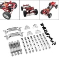 thumbnail image 6 of Kokiya 1/12 Scale RC Car Metal Upgrade Kits Front and Rear Tie Rod Base Shock Absorbers Argent, 6 of 9