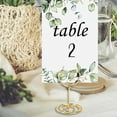 thumbnail image 5 of 20Pcs Table Number Holders, Small Size Table Card Holders, Photo Holder for Centerpieces, Wedding Reception, Birthday (Gold), 5 of 5