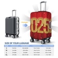 thumbnail image 4 of Gukieu Happy New Year 2025 F Print Suitcase Protective Cover, Elastic Zipper Buckle Suitcase Protective Cover, Suitable for Travel, Business Trip-Medium, 4 of 7