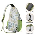 thumbnail image 2 of Tropical Seashell Crossbody Bag - Lightweight & Durable Shoulder Backpack for Outdoor Adventures - Anti-Theft Spiral Seashell Design for Travel, Commuting, 2 of 5