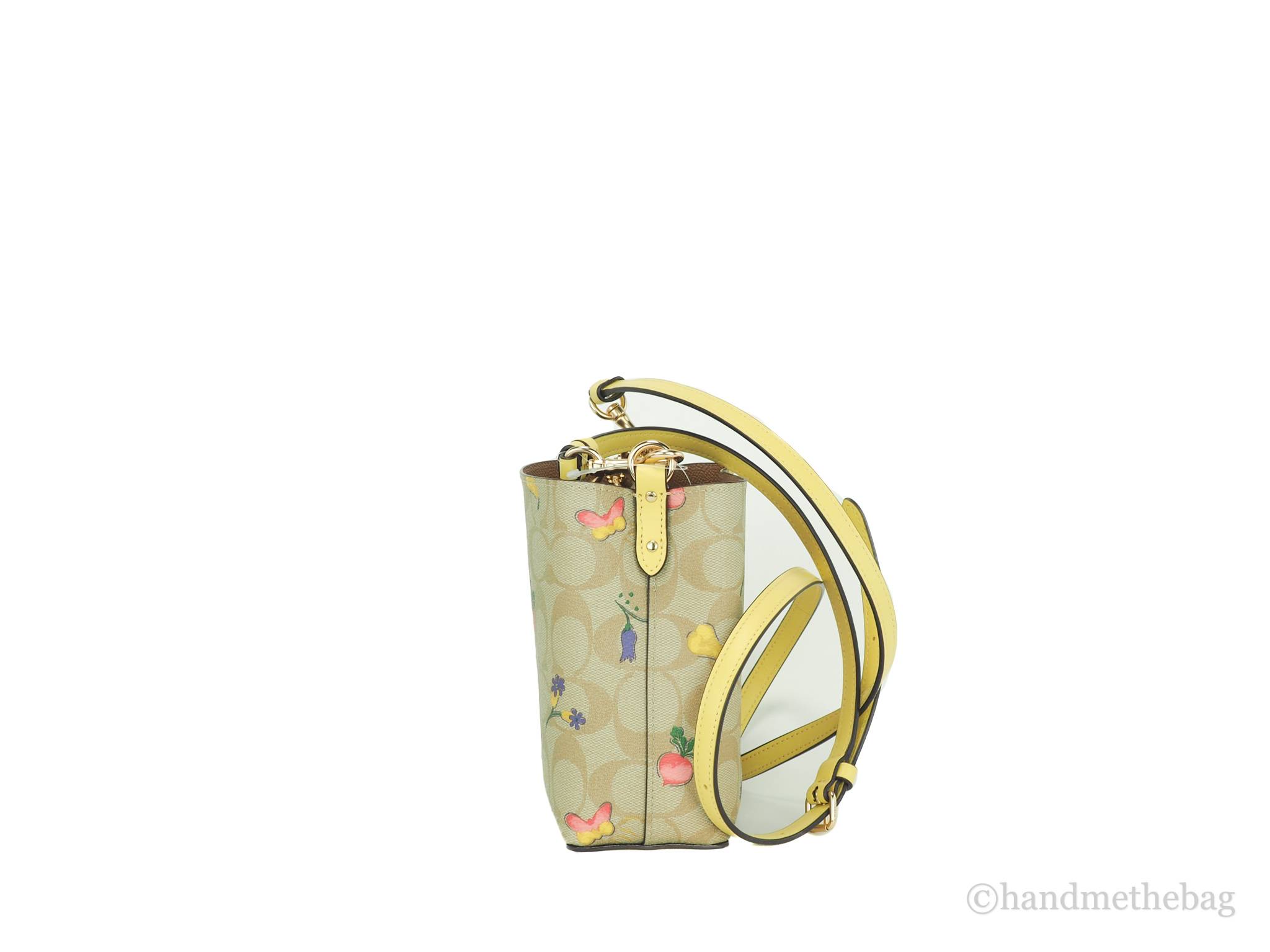 Coach by Coach Women's Printed Leather Dreamy Veggie Crossbody Handbag, Multi