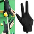 thumbnail image 5 of Baright Non-Slip 3 Finger Snooker Glove Left/Right Hand Universal Billiard Sports Accessories Full-Finger Billiards Gloves, 5 of 9