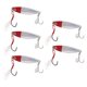 thumbnail image 1 of Señuelos de pesca duros de metal Vib TANGJMXG 15 g con lentejuelas cabeza roja plata, 1 of 5
