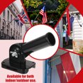 thumbnail image 2 of Transemion Multi-Position Mounting Flag Holder Materials Easy Installation Matte Surface Easy To Install Black, 2 of 6