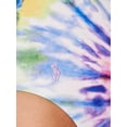 thumbnail image 4 of Polo Ralph Lauren MULTI Sprial Tie-Dye Lace Back One-Piece Swimsuit, US Medium, 4 of 4