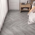thumbnail image 3 of Costway 24-Pack 36 Sq.Ft Floor Tile Vinyl Flooring, Waterproof Vinyl Plank Flooring Gray, 3 of 9